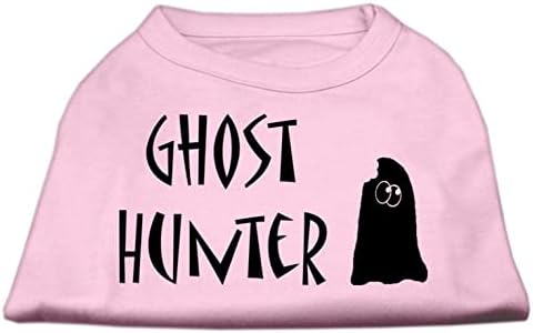 Mirage proizvodi za kućne ljubimce Ghost Hunter Ectret mračja majica svijetlo ružičasta sa crnim