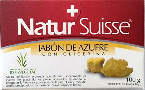 Natur Suisse Jabon De Azufre sumporni sapun 3.5 oz. Sa Glicerinom