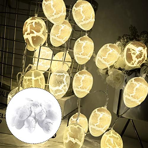 NAPCORE Home Operated Party Wire Decor Lights lampe Easter USB Eggs String Light baterija Home Decor