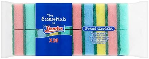 Spontex Essentials ScOurer Scourer - 6 pakovanja od 20, ukupno 120