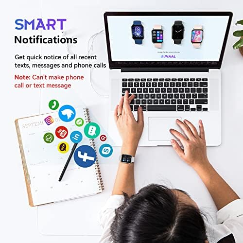 BJNAAL Q19PRO Grey Smart Watch i T13 Pinkgolden Bluetooth sat sa dogovorom za odgovor / biranje poziva