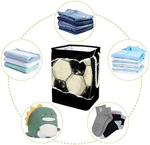 Košarica za pranje rublja s ručkama vodootporna sklopljiva rublje za pranje rublja za skladištenje kante
