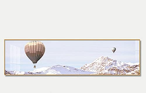 Dfgrhg moderna putna slika balonom sa toplim vazduhom Noćna slika topla jednostavna hotelska pejzažna