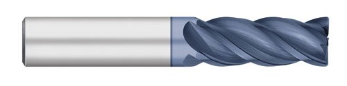 Titan TC22719 Vi-Pro varijabilni indeks čvrsti karbidni krajnji mlin, redovna Dužina, 4 flauta,