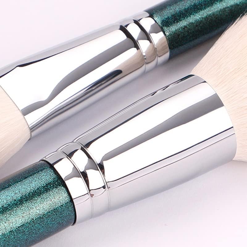 Walnuta šminka pener zelena zelena 11pcs mekani kameni set-kozmetički alat i olovka za ljepotu za