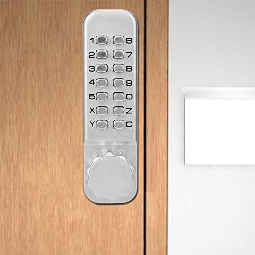 Digitalni mehanički zaključavanje lozinkom, klizna vrata Lozinka 1-11 Digitalna kombinirana vrata Push dugme Tasteri za zaključavanje vrata za kućnu sigurnost za kuhinjski balkon
