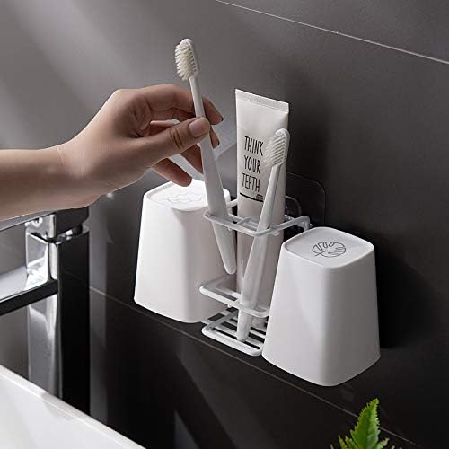 ZOOMSUN metalni Kreativni držač četkice za zube usisni zid za kupatilo wc zid držač paste za zube polica za kupatilo