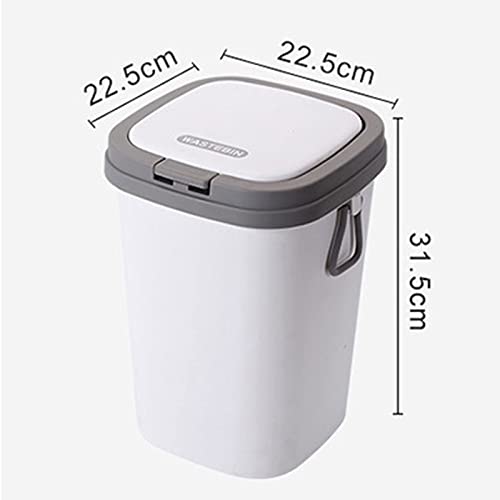 Lody Trash Can, smeće može kuhinja toaletni otpad s poklopcem kupaonice papirnica za papir za papir
