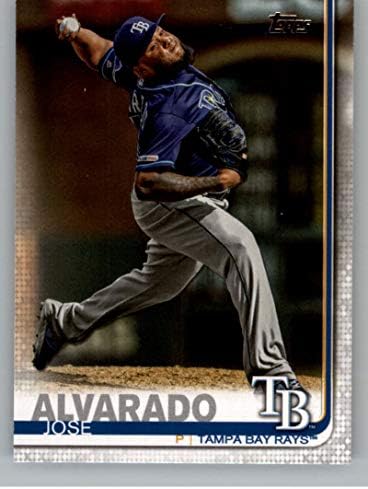 2019 Ažuriranje topps US82 Jose Alvarado Tampa Bay Rays službena bajzbol trgovačka kartica