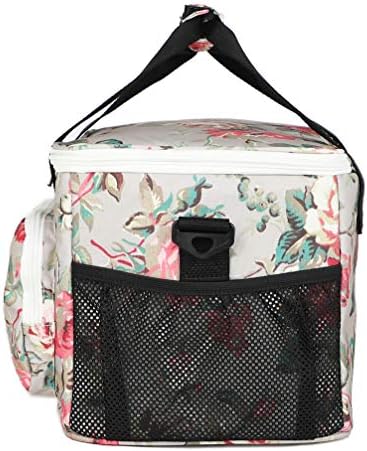 Canvaslove velika izolovana torba za ručak za višekratnu upotrebu za kancelarijski rad škola piknik plaža nepropusna hladnjača sa podesivom naramenicom 24-Can