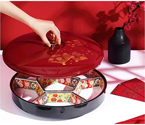 SHYPT kineskom stilu klasične rotirajuće grickalice Nova Godina Matica kutija sušeno voće ploča vjenčanje bombona