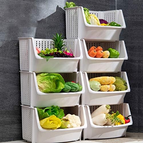 Multifunkcionalna višeslojna košara za pohranu povrća kuhinjska podna ploča s višeslojnom skladištem
