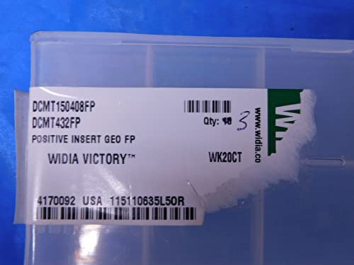 3kom Novi WIDIA DCMT150408FP DCMT432FP WK20CT karbidni umetci SAD napravljeni - MB12438BW2