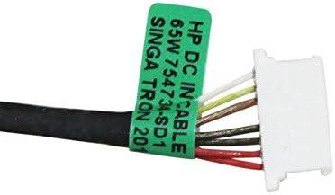 Huasheng Suda DC priključak za punjenje Kabelska utičnica zamjena kabelskog svežnja za HP 15-DY 15-EF 17m-CE seriju 15s-DU 250 G8 255 G8 17m-CG 17T-CG 17-CG （20.5 CM）