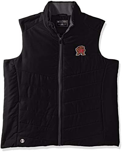 Outey Sportska odjeća NCAA Maryland Terrapins ženski dimljivi prsluk, crni, 2x