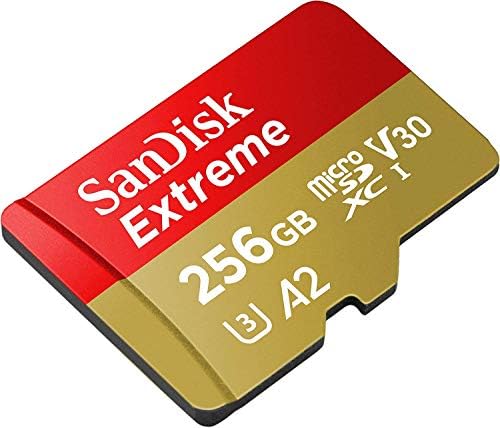 SanDisk Extreme 256GB V30 A2 MicroSDXC memorijska kartica za DJI radi sa Mavic Air 2 Drone 4K