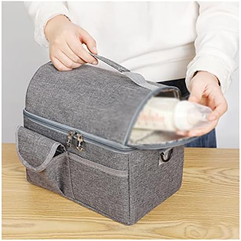 Mjwdp dvoslojna izolirana torba za ručak velikog kapaciteta za čuvanje hrane za piknik očuvanje