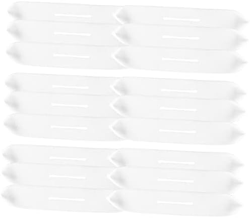 Alipis 60 PCS vješalica Spužva za spužvu vješalice bez tragove bijele zaštitne futrole