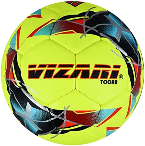 Vizari Tocar Premium Svijetla teksturirana ručna ručna futsal fudbalska lopta Veličina 4 za unutarnje