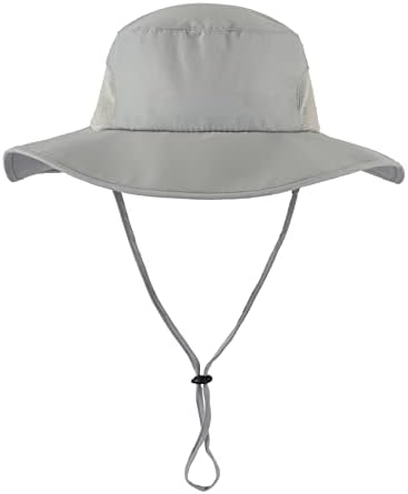 Početna preferirajte muškarce na otvorenom UPF50+ šešir za sunce širokog oboda za pecanje sa preklopom za vrat