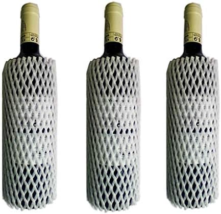Zzooi 20kom jednokratna Foam Mesh Cover-mreža za flašu vina Foam zaštitni rukavi - Wine Bottle Protector Foam