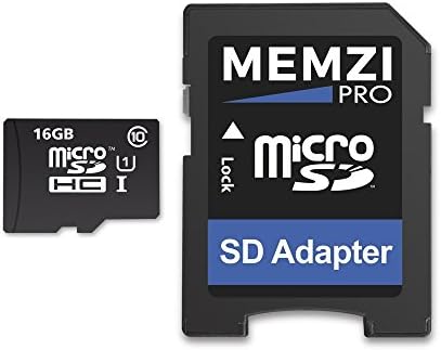 MEMZI PRO 16GB Klasa 10 90MB / s Micro SDHC memorijska kartica sa SD adapterom za mobilne
