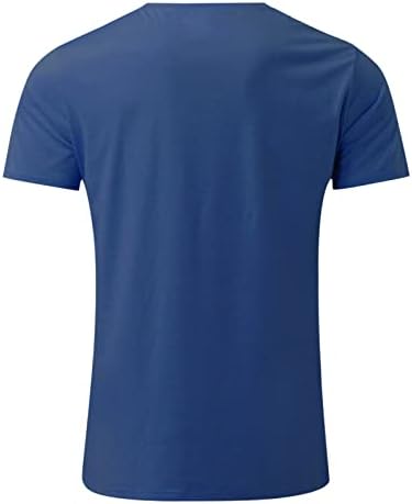ZDFER muške majice za majice očevi tisak Print Fitness Sports Sport na otvorenom kratkim rukavima, ležerna dukserica,