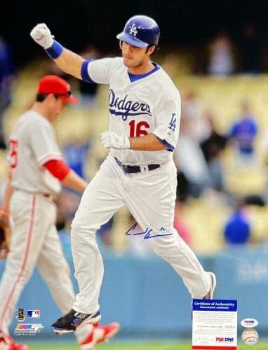 Andre Etip Los Angeles Dodgers potpisao je fotografiju 16x20 PSA 4A38934 - AUTOGREM MLB Photos