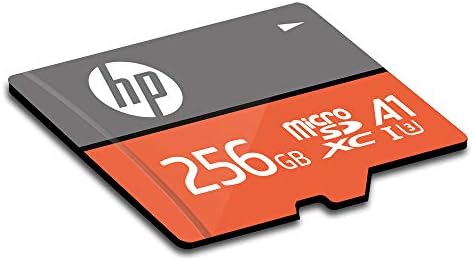 HP MicroSDXC kartica HFUD256-1V31A, 256 GB, narandžasta, A1, UHS-I , 4K, Ultra HD kompatibilna, Maksimalna