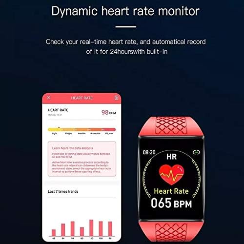Xdchlk pametni sat muškarci krvni pritisak SmartWatch Android narukvice fitnes narukvica Smart satovi Tracke ergonomski dizajn E