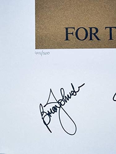 AC / DC potpisan album Print FTATR Malcolm Angus Young Brian Cliff Group Autograph AC DC