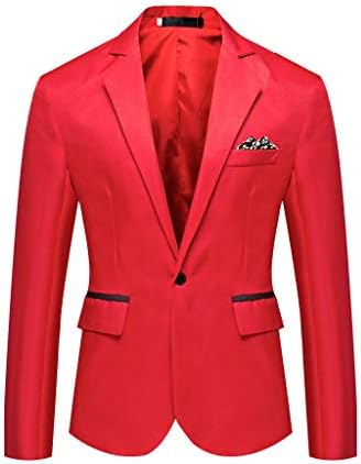 Blazer za muškarce Moderan casual solidne poslovne vjenčane kapute za odijevanje