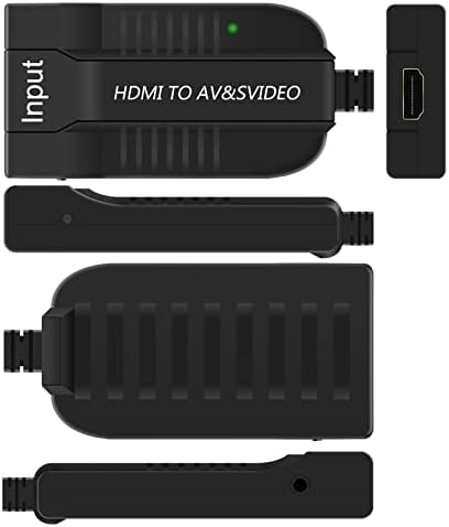 HD 1080P HDMI to muško AV 3RCA S-Video kompozitni video audio adapter za pretvarač koji podržava