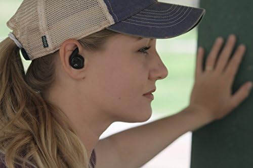 Walker's Silencer Wireless NRR25DB elektronski zvučni suzbijanje sluha za zaštitu sluha za snimanje, lov,
