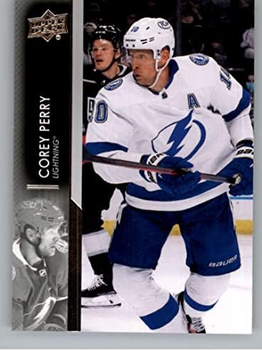 2021-22 Gornja paluba Proširena # 640 Corey Perry Tampa Bay Lightning NHL hokejaška kartica