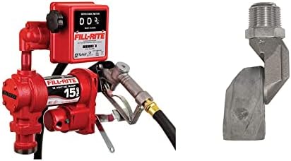 FILL-RITE FR1211H 12V 15 GPM pumpa za prenos goriva W / Standardni mehanički mjerač paketa i S075H1314 3/4
