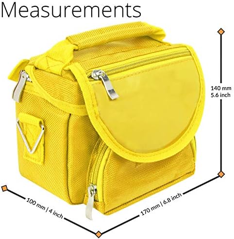 Orzly putna torba za Nintendo DS konzole-uključuje omču za kaiš, ručku za nošenje, naramenicu-žuta