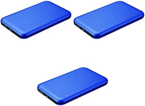 Mobestech 3kom Safe Home Case Hard Inch disk storage Enclosure Durable Mobile HDD za Blue USB TB informacije eksterni