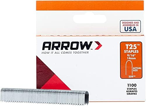 Arrow 259 T25 Čelične spajalice za teške uslove rada za ugradnju niskonaponskih žica i kablova,