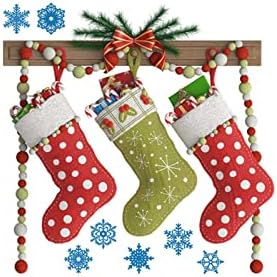 GONEBIN Božićne čarape kreativne Božićne zidne naljepnice dječija soba pozadina zidni ormar