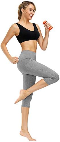 Kyopp visoke struk joga hlače Tummy Control Workout Trčanje 4 smjer Stretch Yoga gamaše Žene