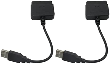 USonline911 Premium 2 kom USB kabl PS2 na PS3 Adapter za kontroler Video igara Konverter odgovara za Sony