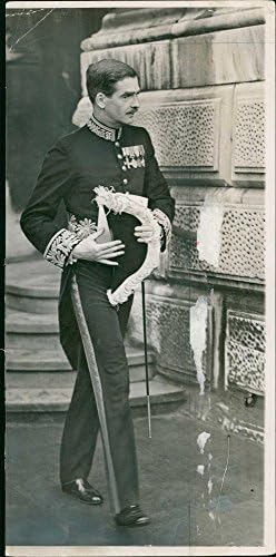 Vintage fotografija grofa od Avona: Anthony Eden