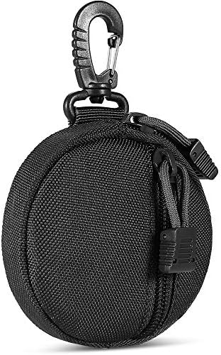 Nujiaa mala molle torbica, nadograđeni EDC torbice Vojna oprema, taktička torbica kao kovanica tablica taster, novčanik za slučaj, pakovanje bežičnih slušalica.