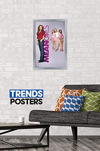 Trendovi International Mean Girls-Poster sa jednim listom, 22.375 x 34, verzija u okviru Barnwood