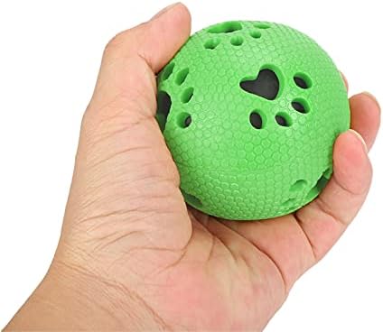Nwejn Chiwing Spiky Ball, plastična fronti plastična netoksična svijetla boja PET igračka za kuglice za pse za