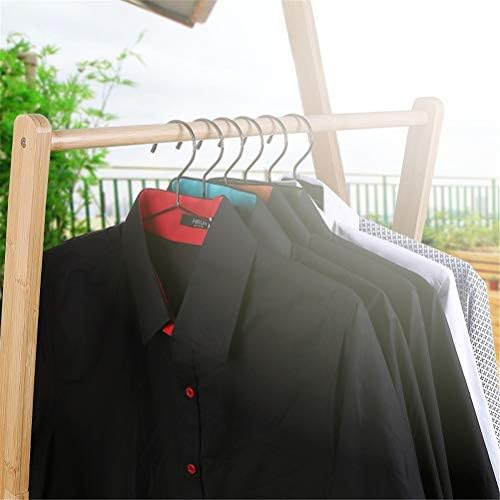 GSDNV mat crna košulja za košulje sa utorima, teški vješalica za jake kapute, vješalica za odijelo