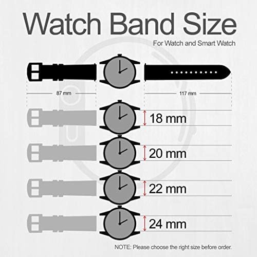 CA0306 Planinarska penjačka koža Smart Watch Band remen za ručni sat Smartwatch Smart Watch veličine