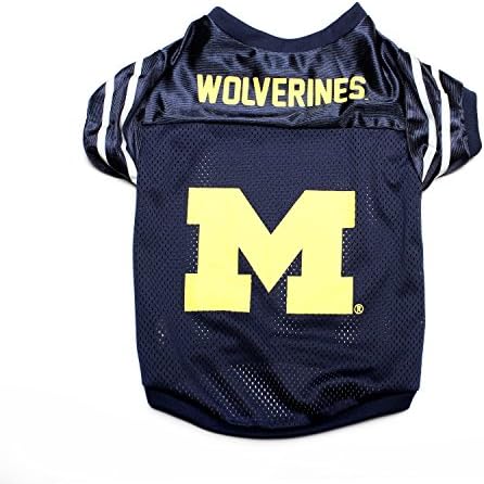 Roba za kućne ljubimce NCAA Michigan Wolverines Collegiate Pet Jersey, velika