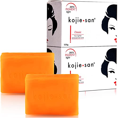 Kojie San sapun za posvjetljivanje kože-originalni Kojic kiseli sapun za ujednačen ton kože i ožiljke sa kokosom & amp; ulje čajevca - 135g x 2 bara